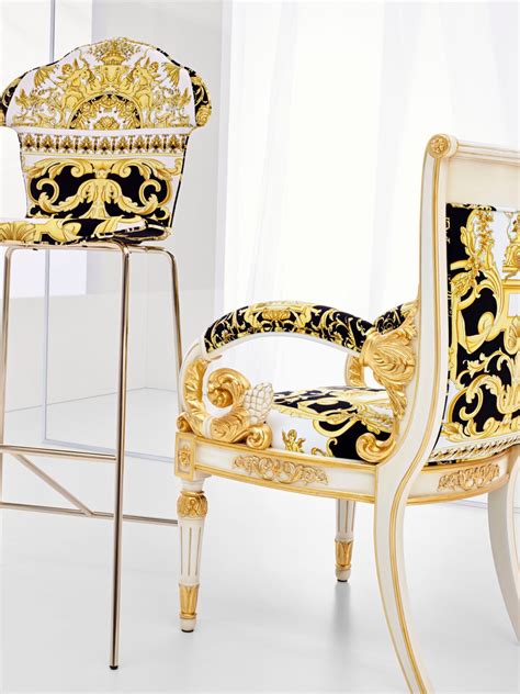 versace sausage chair|versace furniture catalog.